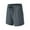 Gray, variant on Wyobmus Men's Ice Silk Quick Dry Shorts Lightweight Bodybuilding Gym Workout Shorts Running Training With Drawstring Waist Black