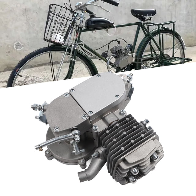 Kit De Motor De Bicicleta A Gasolina, Equipo Ligero De Motor De Bicicleta De 80CC Para Bicicleta De 26 Y 28 Pulgadas