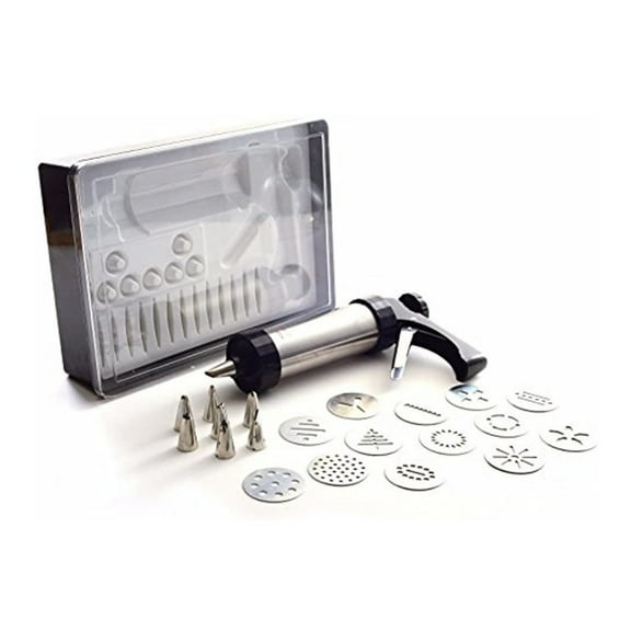 Norpro NOR-3299 S/S Cookie/Icing Press with Case