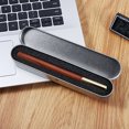 thumbnail image 4 of braveheart Ballpoint Pen Box Scratch Protection Storage Portable Home School Office Stationery Organizer Case Kids Children Silver 1Set, 4 of 6