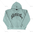 thumbnail image 3 of Suéter con capucha y cremallera con estampado de letras de hip hop Y2K para hombres y mujeres 2023, nueva chaqueta informal punk Harajuku, ropa de calle, 3 of 5