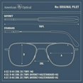 thumbnail image 4 of American Optics 55 MM Sunglasses 10719-GLD, 4 of 9