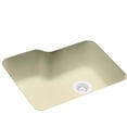 thumbnail image 2 of swanstone us02215sb.040 solid surface undermount single-bowl kitchen sink, 25-in l x 21.25-in h x 8.75-in h, bermuda sand, 2 of 7