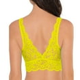 thumbnail image 3 of WTXUE Intimates | Deep Bra Cami Women Wirefree Lace Yoga Comfort Bra V Womens Lingerie Bralette Tops with Garter Bra | 1 Piece Yellow M, 3 of 5