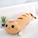 thumbnail image 2 of Muñeco de peluche de gato largo para dormir, regalo para niños (gato amarillo, 50 cm/19,6"), 2 of 4