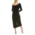 thumbnail image 2 of Halston womens  Eden Midi Dress, 0, Black, 2 of 3