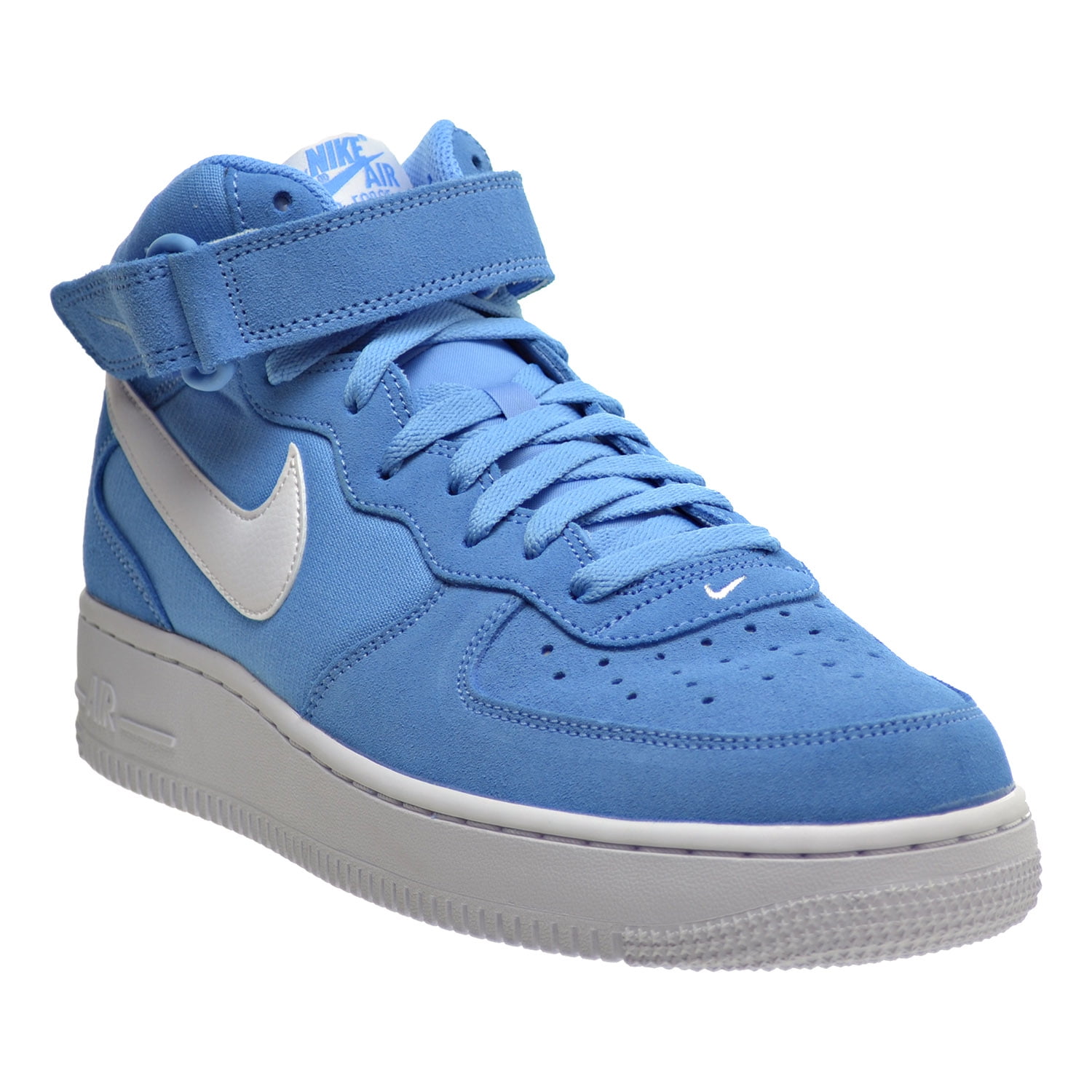 Nike Nike Air Force 1 Mid 07 Men S Shoes University Blue White White 409 9 D M Us Walmart Com Walmart Com Nike Nike Air Force 1 Mid 07 Men S Shoes University Blue White White 409 9 D M Us Walmart Com Walmart Com