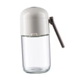 thumbnail image 2 of Botella de vidrio para condimentos, dosificador de sales, pimentero, cada prensa, 1/8 cucharadita, dispensador de especias recargable para cocinar, 180ml, 2 of 8