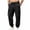 Black, variant on Men Windproof Ripstop Outdoor Cargo Pants Multi Secure Pockets Industrial Work Trousers S-3XL