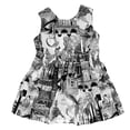 thumbnail image 2 of Vestido de fiesta de verano con estampado sin mangas para niñas de 2 a 6 años 5 años, 2 of 9