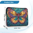 thumbnail image 3 of Laptop Bag Laptop Sleeves Laptop Case Laptop Protective Case Stained Glass Butterfly, 3 of 7