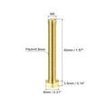 thumbnail image 2 of Unique Bargains Brass Hex Bolts, M5x40mm 10 Pack Fully Thread Grade 4.8 Machine Screws, 2 of 4