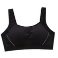 thumbnail image 2 of KkSLirnhs Bra for Girls 10-12 Girl Bras 12-14 Breathable & Stretchy Girls' Bra - Wire-Free, Nylon Blend for Active Wear 80 Black, 2 of 4