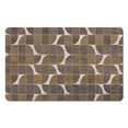 thumbnail image 1 of Upgrade Your Space with Our Boho Small Rug - Soft Kitchen Rugs, Non-Slip & Ultra-Thin - Washable Entryway Indoor Door Mat with Geometric Modern Bohemia Design for Bathroom, Bedroom, Office, 20x32 inch, 1 of 5