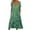 #2-Green, variant on Dresses for Women Casual Round Neck Print Summer Short Sleeve Dress Pockets
