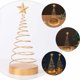 thumbnail image 4 of Árbol de Navidad NQ decoración del hogar iluminada hierro 30cm, 4 of 5