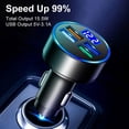 thumbnail image 4 of Adaptador de carga sweethay para coche voltímetro USB Digital accesorios de toma de corriente Type3 NO3, 4 of 6