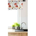 thumbnail image 3 of Ambesonne Nature Window Valance, Swirled Flowers Flamingo, 42" x 18", Multicolor, 3 of 3