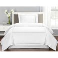 thumbnail image 1 of Lux Hotel FRE638XXWHIT04 Microfiber Duvet Cover Set, White - King, 1 of 1