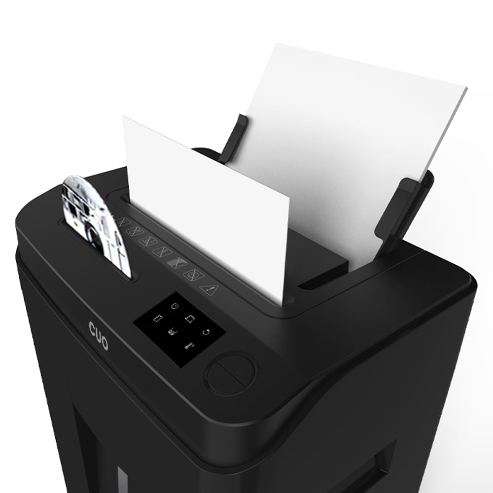 CUO Paper shredding machine, 18-Sheet 60 Mins Running Time Cross Cut High Security Level