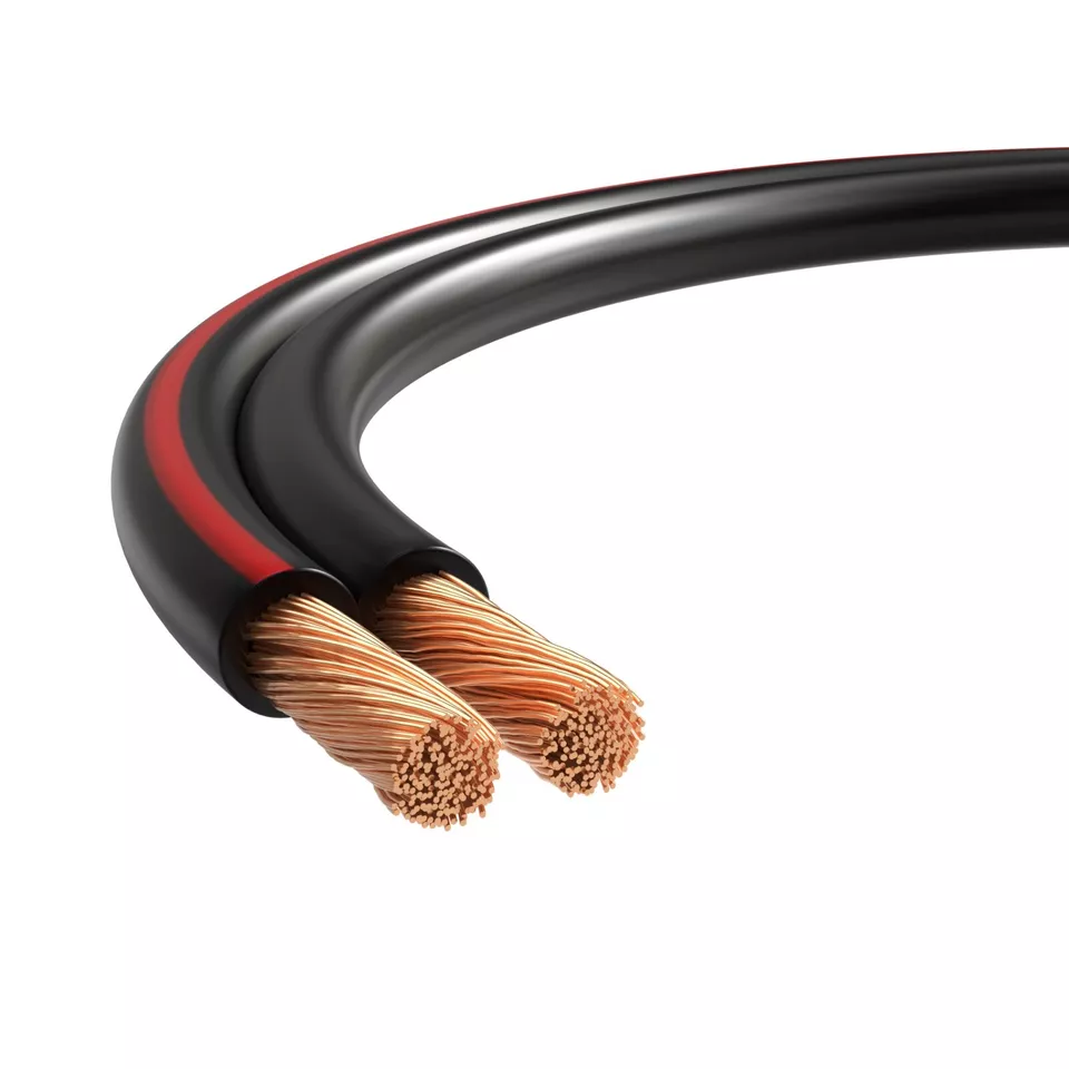 Bulk Speaker Cable Car Audio Wire In Wall Cl3 12Awg 18/2 100Ft Cl3 Home Theater