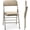 2, variant on cyclone sound 2 Pack Folding Chairs with PU Padded Cushion and Back, Commercial Grade Metal Chairs with Comfortable PU Leather Cushion for Home and Office, for Indoor and Outdoor Events (2, Black-PU)