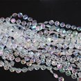 thumbnail image 2 of Moyic 2 rollos de cadena de cuentas transparentes, accesorios de cristal sueltos cruzados, adornos de cordones, diamantes, cortina de Tratamientos de ventanas, 2 of 6