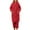 Red, variant on UFOUND Women Fuzzy Pajama Set Warm Fluffy Long Sleeve Sleepwear Plush Loungewear Thermal Nightwear With Pockets Homewear Breathable
