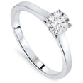 thumbnail image 2 of Pompeii 5/8ct Diamond Solitaire Engagement Ring 14K White Gold (J/K,I2/I3), 2 of 3