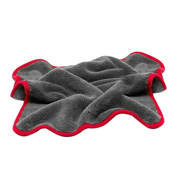 Cyber_Monday Deals! Byikun Microfiber Towel Car Towel Thickened Absorbent Cleaning Towel Cloth Supplies