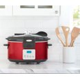 thumbnail image 5 of Bella 14106 Red Linea 5Qt Programmable Slow Cooker with Locking Lid, 5 of 5