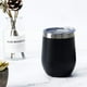 thumbnail image 5 of Matsuzay Taza de café Copa de vino 304 Acero inoxidable Doble pared 12 oz Botella de agua Aislamiento al vacío Taza de bebida Taza térmica Barra de Barra de herramientas No.04 Matsuzay HA005097-04B, 5 of 6
