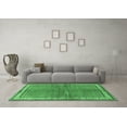 thumbnail image 3 of Ahgly Company Indoor Rectangle Persian Emerald Green Traditional Area Rugs, 7' x 10', 3 of 4