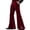 Wine Red, variant on Joernso Men's Bell Bottom Velvet Pants Retro Style 70s Disco Outfit Casual Loose-Fit Party Street Flared Trousers for Daily Street Office Parties