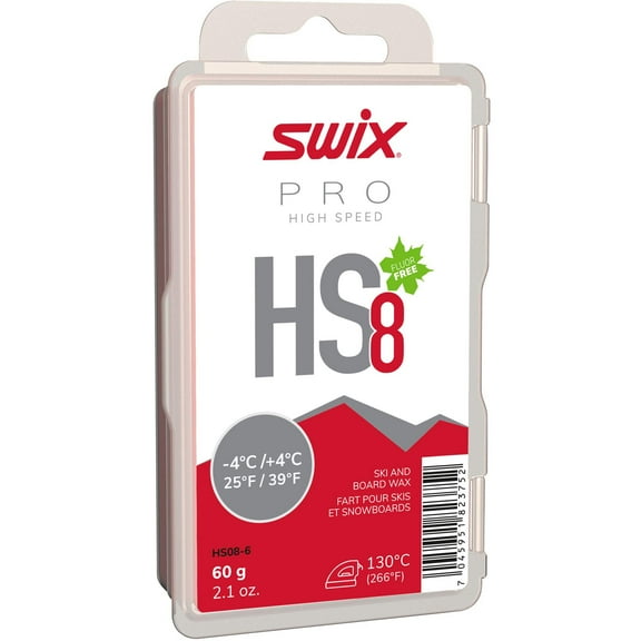 Swix Universal Wax Hs8 Red - Premium Ski Maintenance Essential