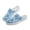 Blue Tie-Dye, variant on Art Design Dog Cat Mules Sneakers Lightweight Breathable Mesh Upper Walking Shoe Casual Slip On Loafers with Arch Support Open Back Slippers