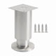 thumbnail image 1 of Pata de soporte de cama, altura ajustable, pata de mueble, repuesto para muebles de alta resistencia 120MM, 1 of 9