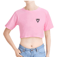 thumbnail image 2 of Odetari Merch Fenrir Crop Top Midriff-Baring T-shirt Women Girl Rapper Short Sleeve, 2 of 3