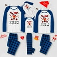 thumbnail image 2 of Cousin Crew Family Matching Christmas Pajamas with Festive Plaid Designs, Sizes NB to 6XL with Pet Outfit, 2 of 7