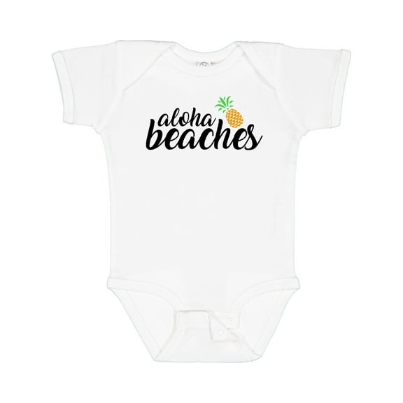 Inktastic Hawaiian Pineapple Aloha Beaches Boys or Girls Baby Bodysuit