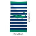 thumbnail image 3 of kladzum Microfiber Beach Towel Super Lightweight Colorful Bath Towel Sandproof Beach Blanket Multi-Purpose Towel for Travel Swimming Pool 30x60 Inch Beach Towel Summer Savings Clearance!, 3 of 3
