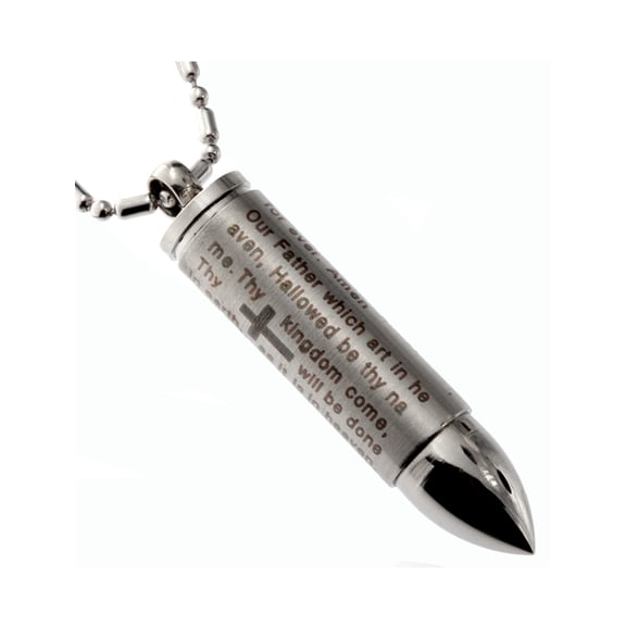 R.H. Jewelry Mens Stainless Steel Pendant