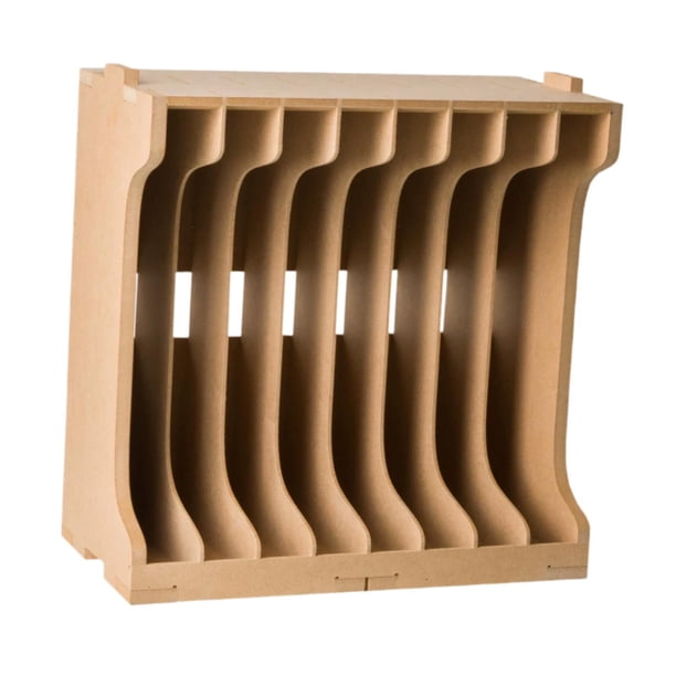 Soporte para herramientas de maquetas, estante de almacenamiento, guías, accesorios para maquetas DIY, soporte de herramientas de material MDF, para 30x15x30cm