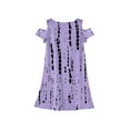 thumbnail image 5 of XADYUY Summer Dress for Girls 14-16 Casual A-Line Sleeveless Toddler Skater Striped Crew Neck Swing kids sundresses girls 4-16,Light Purple 4-5 Years, 5 of 6