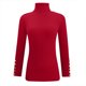 thumbnail image 5 of Suéter de cuello alto para mujer, suéter de punto de manga larga con botones de color liso, suéter base, suéter de cuello alto, suéter de poliéster para mujer, 5 of 5