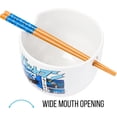 thumbnail image 3 of Silver Buffalo DC Comics Batman Japanese Manga Panels Ceramic Ramen Noodle Rice Bowl with Chopsticks, Microwave Safe, 20 Ounces, 3 of 10