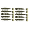 thumbnail image 1 of 10 piezas de señuelos de pesca blandos, cebo blando, cebos artificiales, Swimbaits de cola de paleta Verde oscuro Cola Señuelos de pesca, 1 of 8