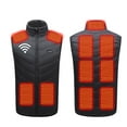 thumbnail image 6 of Penkiiy Heated Vest,Heating Vest Rechargeable,Warming Heated Jacket with 3 Heating Levels Unisex Battery Not Included Heated Vest Black, 6 of 8