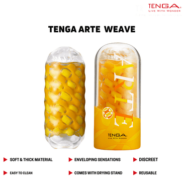 TENGA ARTE 01 Weave Reusable Male Masturbator Stroker