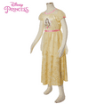 thumbnail image 4 of Disney Belle Girls Fantasy Gown Nightgowns Short Sleeve Sleepwear Yellow, 4 of 7